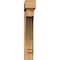 Ekena Millwork Imperial Block Smooth Bracket w/ Offset Brace, Western Red Cedar, 7 1/2"W x 44"D x 44"H BKT0806X44X44IMP05SWR - alternate 3